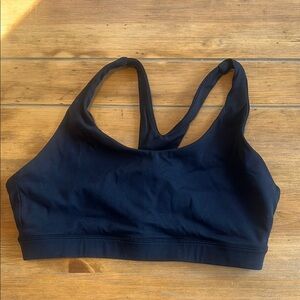 Black Women's Sports Bra